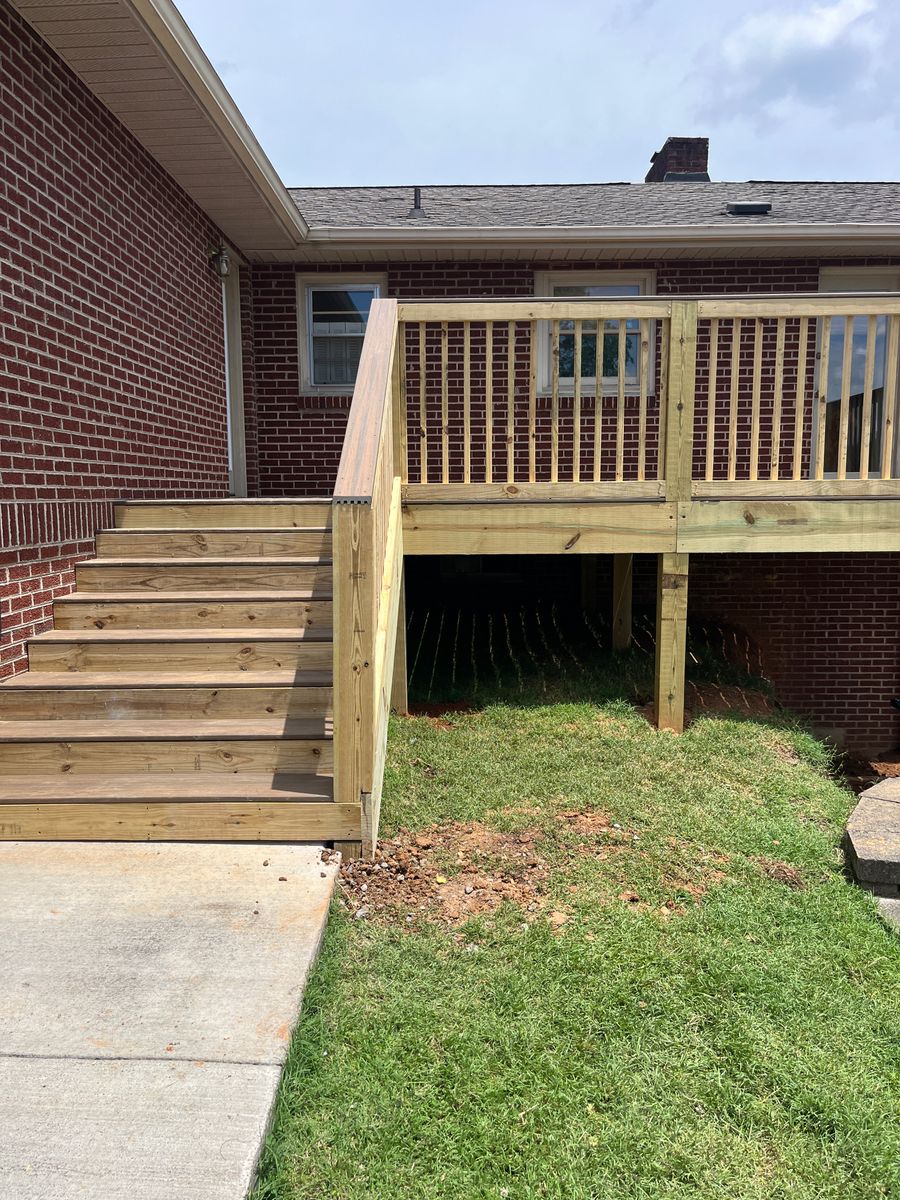 Deck, Porch, & Patio Installation for Wheeler Brothers Construction in Kingsport, TN