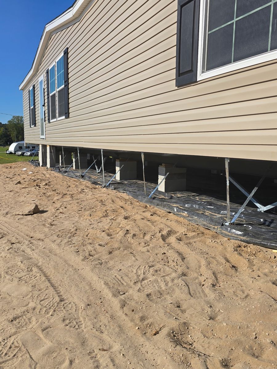Skirting for Byrds Mobile Home Services in Polk County, FL