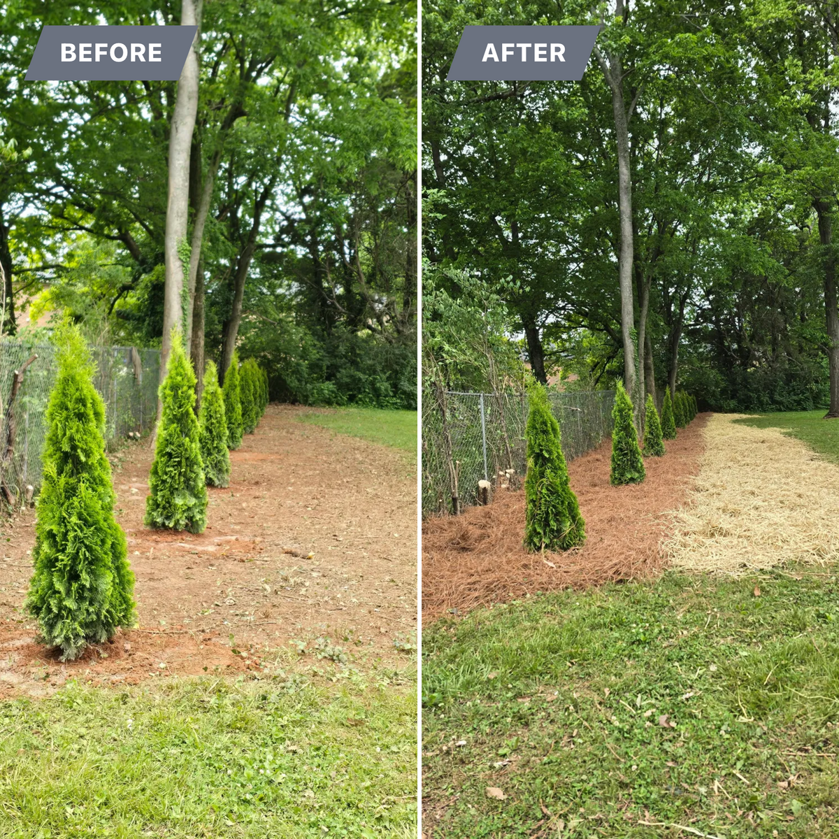 Mulch Installation for Optimum Tree Service And Landscaping in Bowling Green, KY