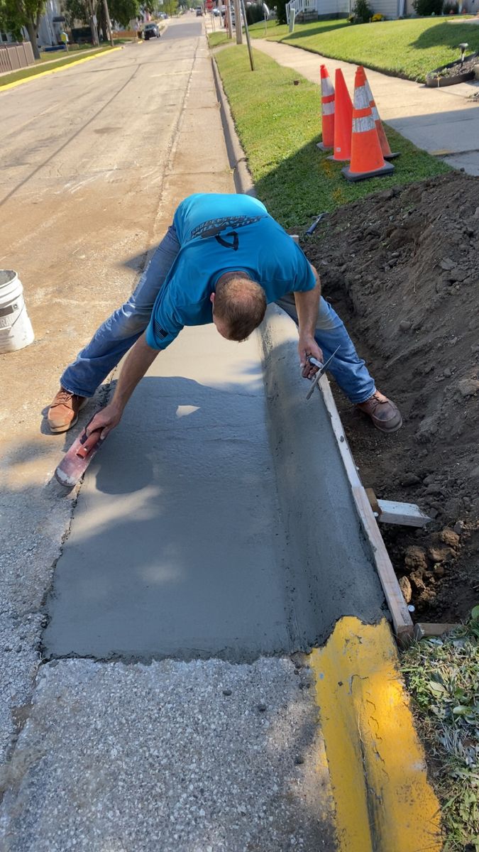 Patio Design & Installation for TDC Excavating in Dubuque, IA