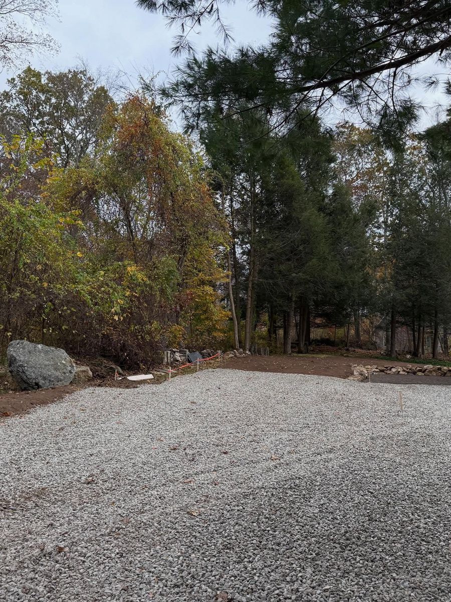 Sitework for Triple C’s Excavation in Ashford, CT