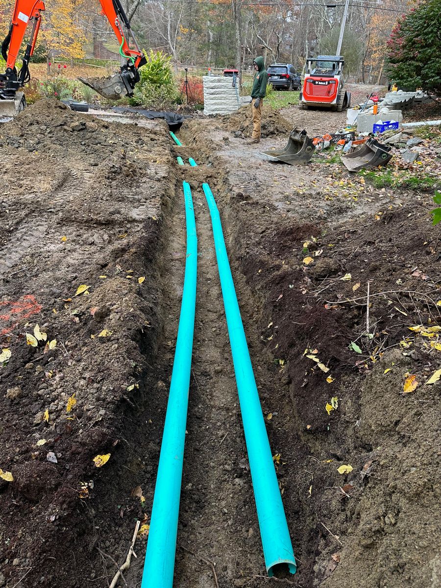 Drainage for NK Landscaping LLC in Dutchess County, NY
