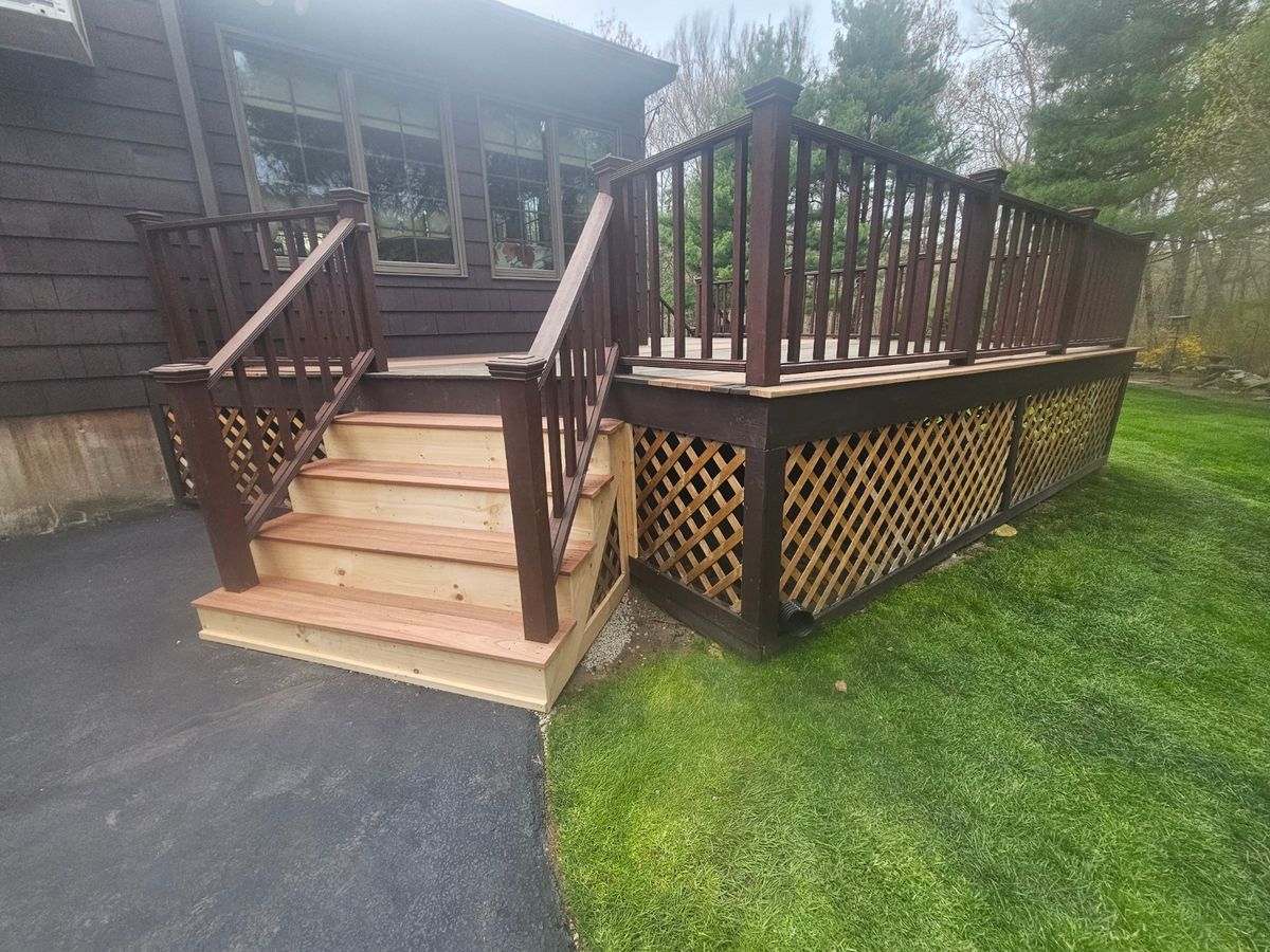 Deck Craftsmanship Services for South Coast Decks LLC in Mansfield, MA