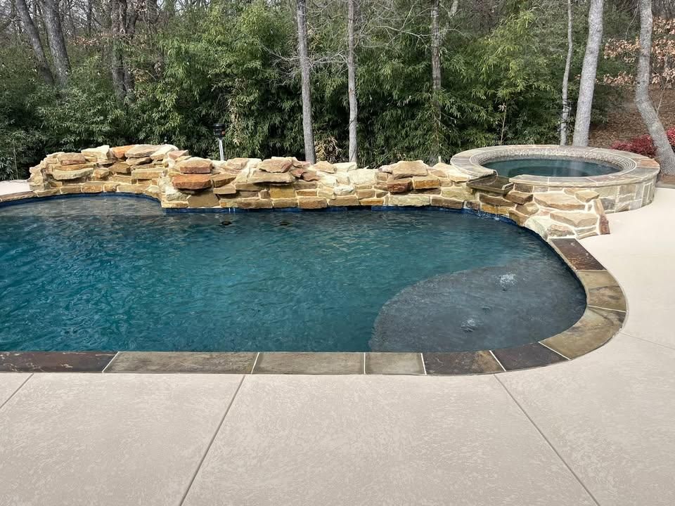 Pool Deck Paving for JP Pools in Gatesville, TX