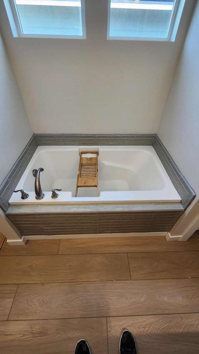 Bathroom remodel for Flawless Tile Company in Boise, ID