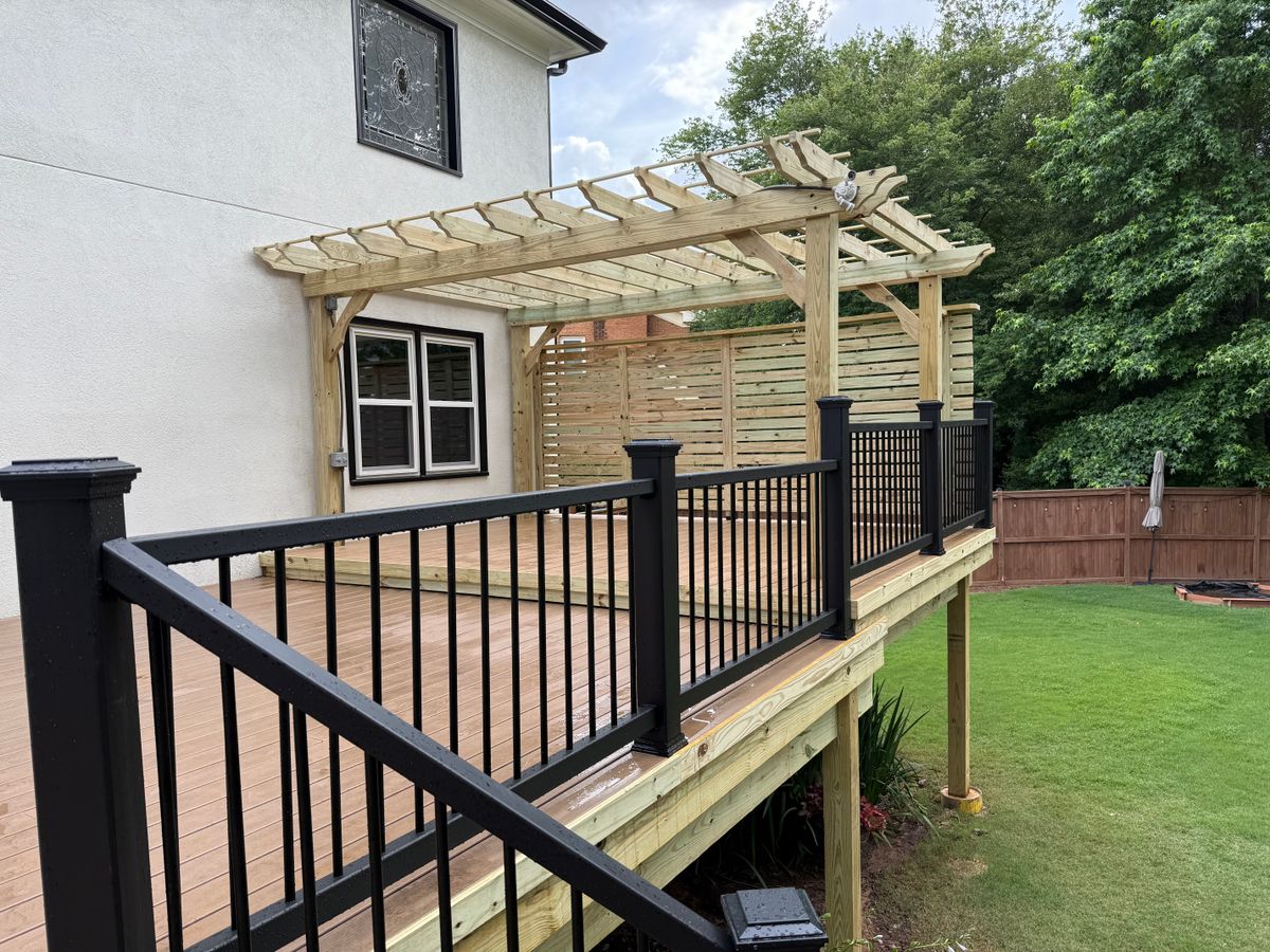 Fencing for Keith Construction in Covington, GA