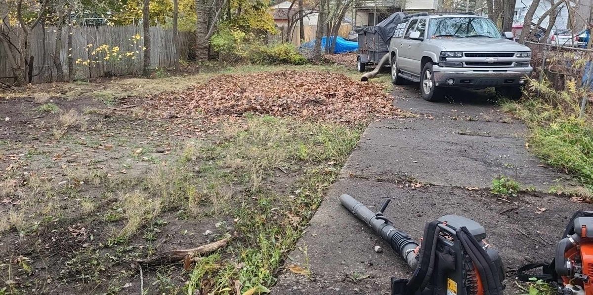 Leaf Cleanup for Fred's Lawncare in Muskegon, MI