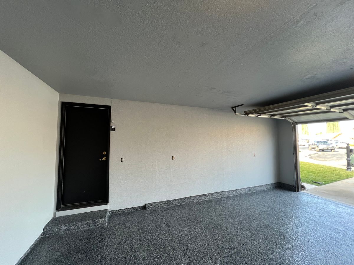 Epoxy Floors for Fred's Painting in Turlock, CA