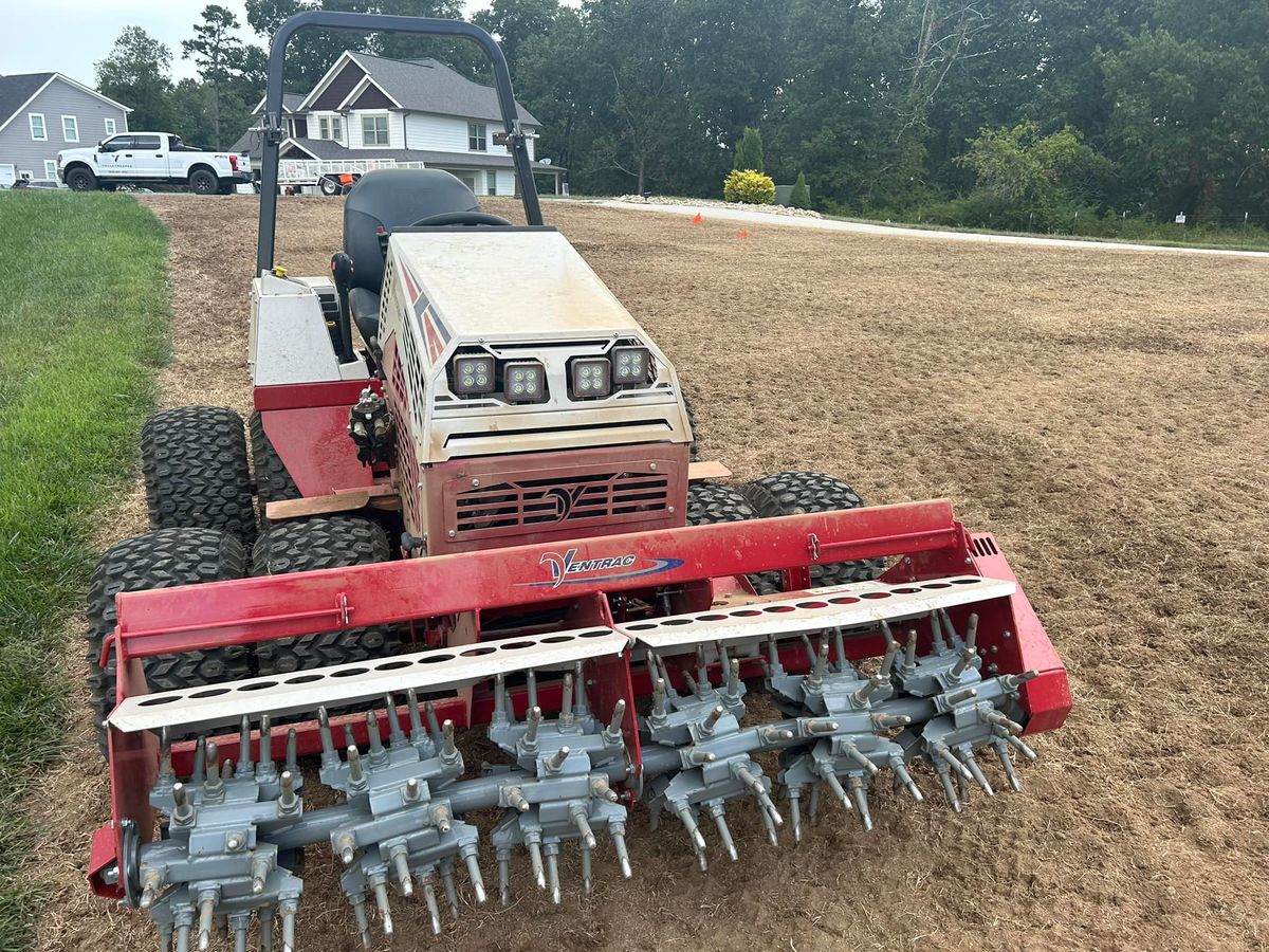 Lawn Aeration for ValleyScapes Landscaping in Walden, TN