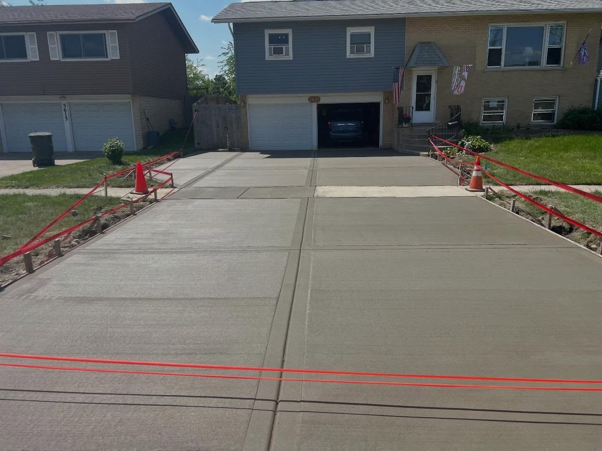 Sidewalk Installation for A&I Concrete and Asphalt LLC in Markham, IL