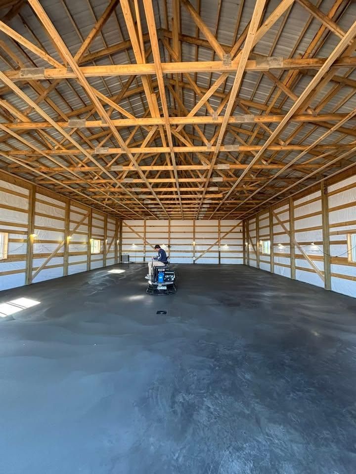 Foundations for Johnson Concrete in New London, MN