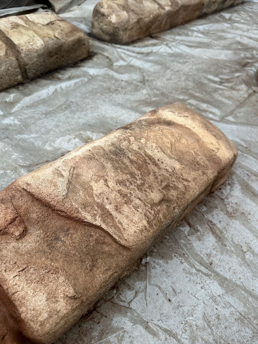 Stamped Concrete Installations for Texas Curb N Borders in Houston, TX