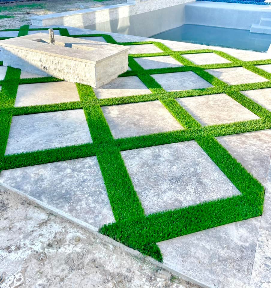 Artificial Turf Installation for Full Armor Landscapes in League City, TX