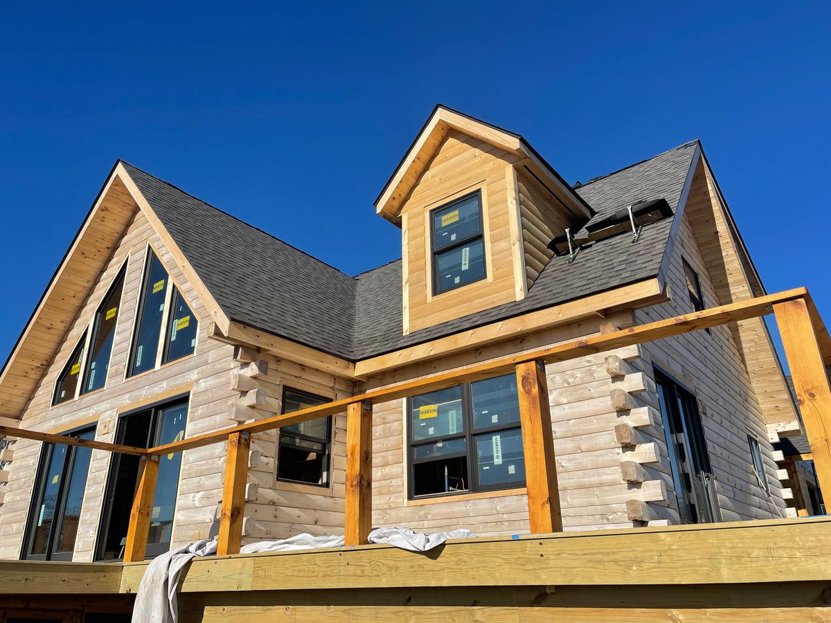 Custom Log Homes for McKenna General Contracting in Readfield, ME