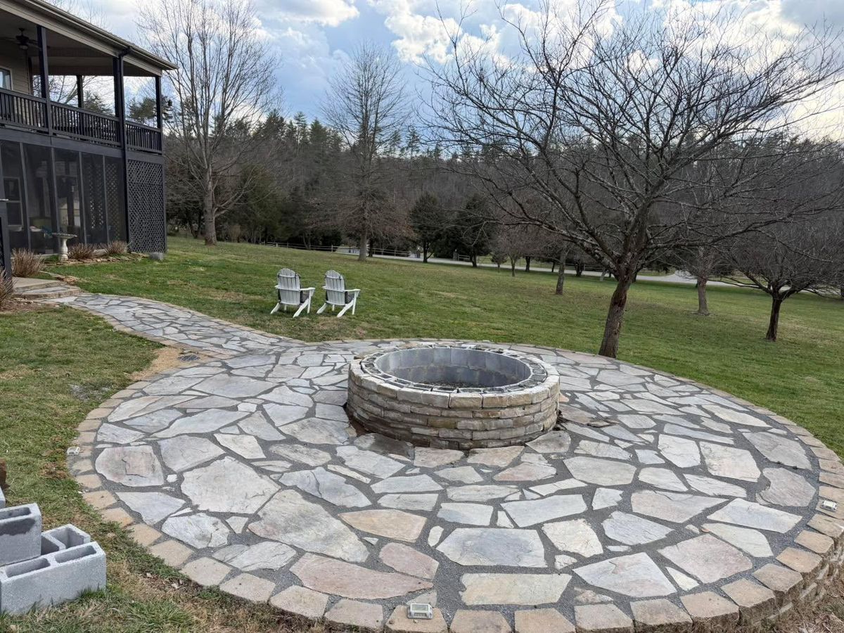 Patio Design & Construction for C & D Landscaping Services LLC in Blairsville, GA