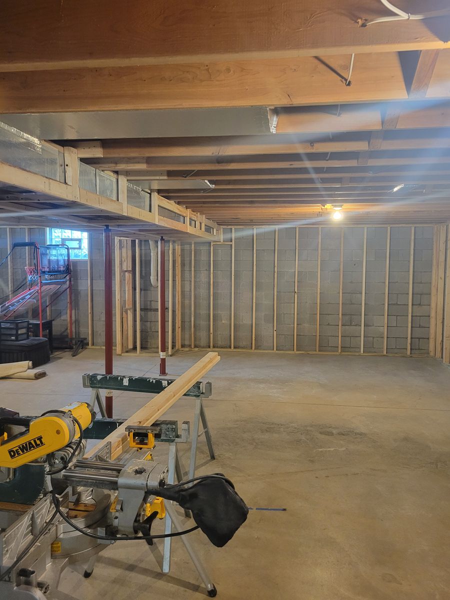 Basement Remodels for Erie Coast Custom Construction in Norwalk, OH