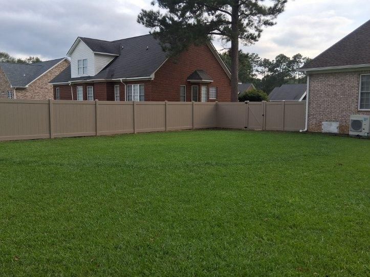 Vinyl Fence for JB Nealy Fence in Elgin, SC