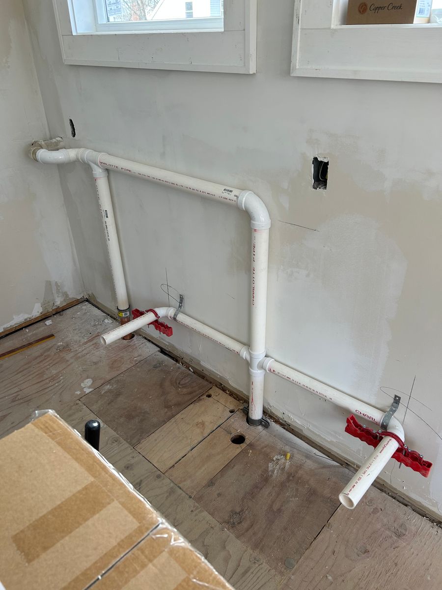 Beauty Salon Renovation for J.Flora Plumbing Corp in Abington, MA