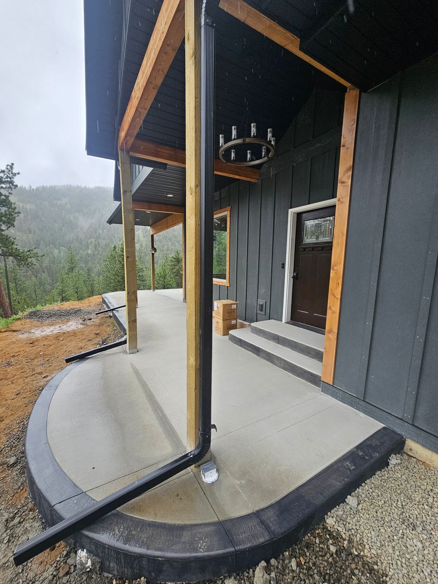 Driveway Construction for Divine Concrete in Helena, MT