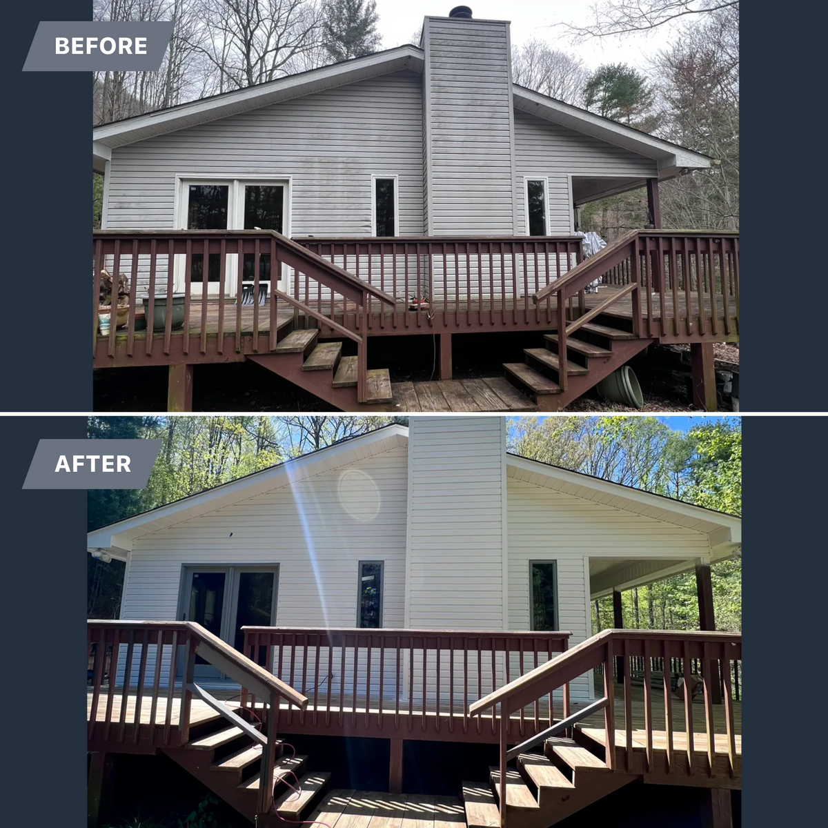 Decks for WNC Superior Property Services in Asheville , NC