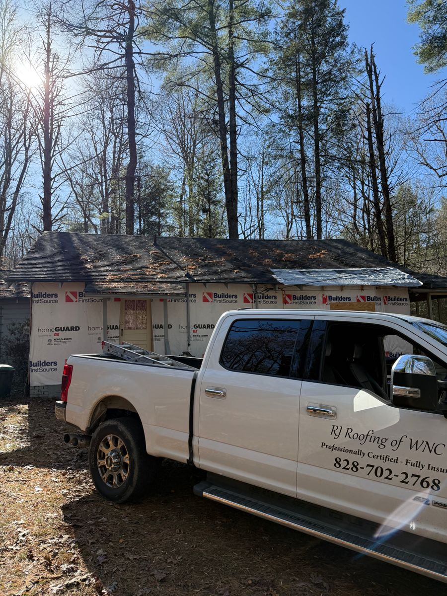 Roofing Replacement for RJ Roofing of WNC in Brevard, NC