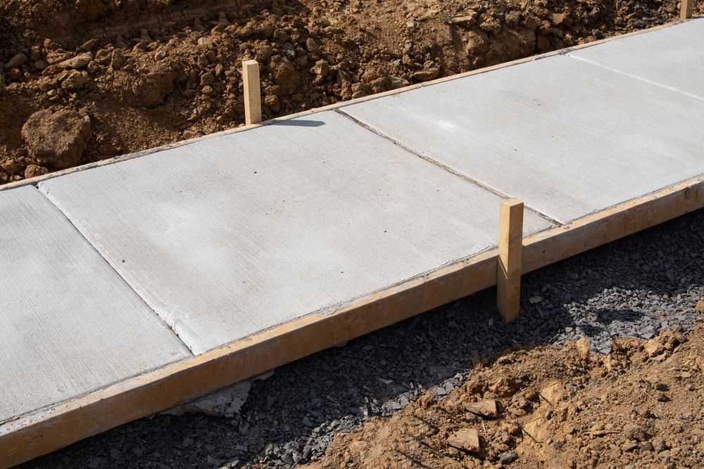 Sidewalk Installation for Summit Sitemix Concrete in Buford, GA