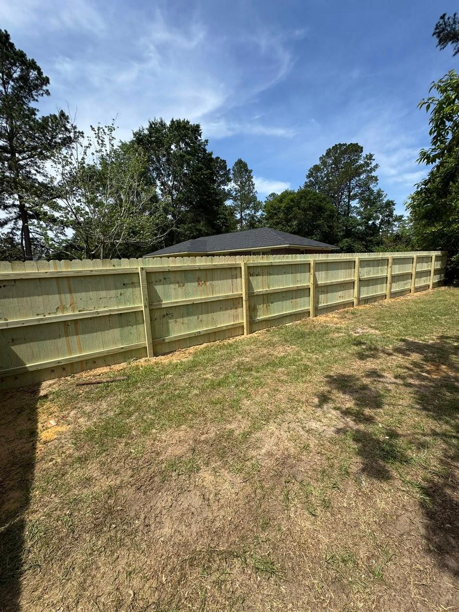 Fencing for Starkey Outdoor Improvements and Design in Evans, GA