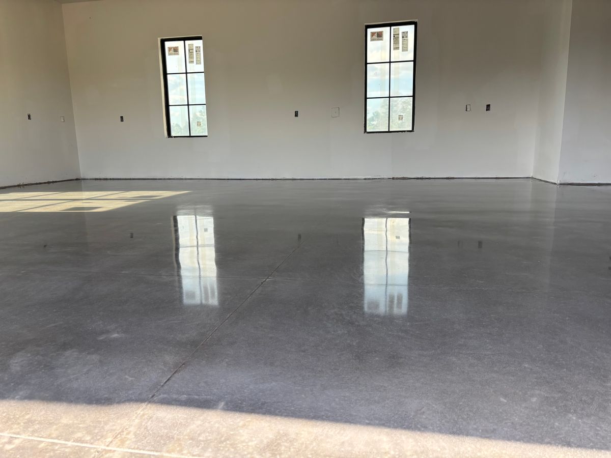 Concrete Polishing for Yellow Brick Road in Cookeville, TN