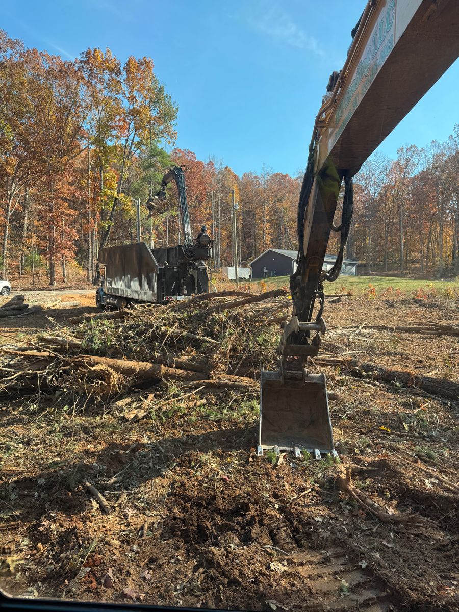 Site Preparation for HD Grading in Swannanoa, NC