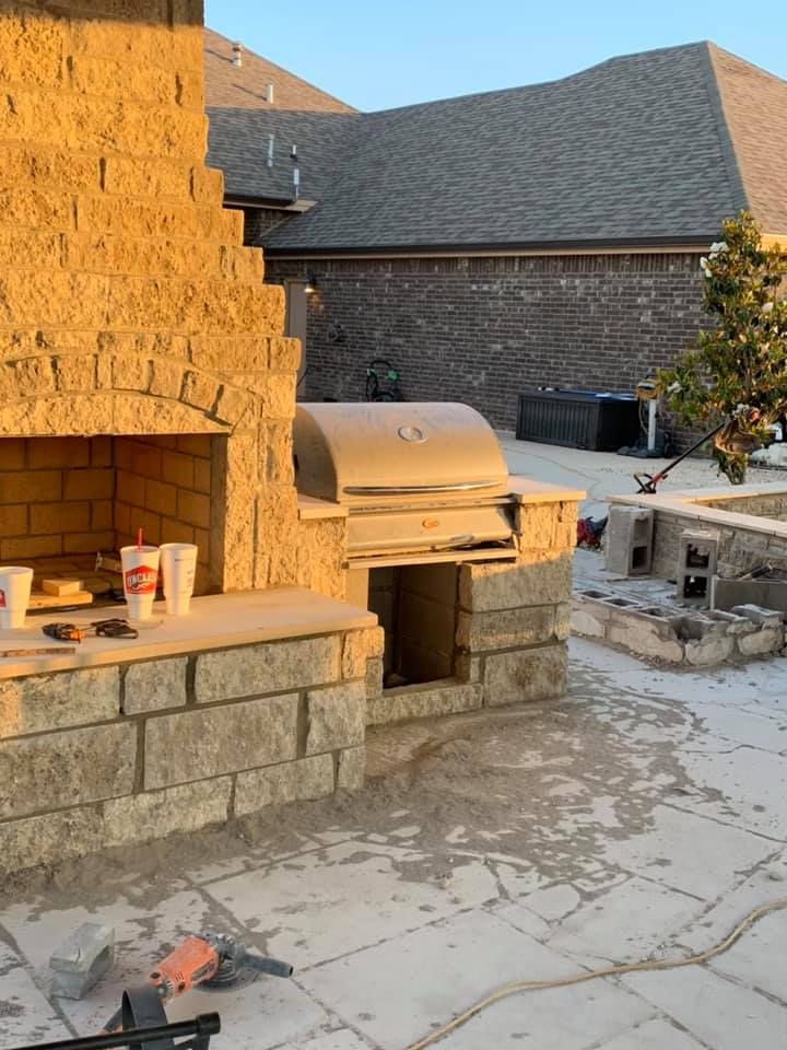 Outdoor Kitchens for Manny's Masonry, LLC in Midland, Texas