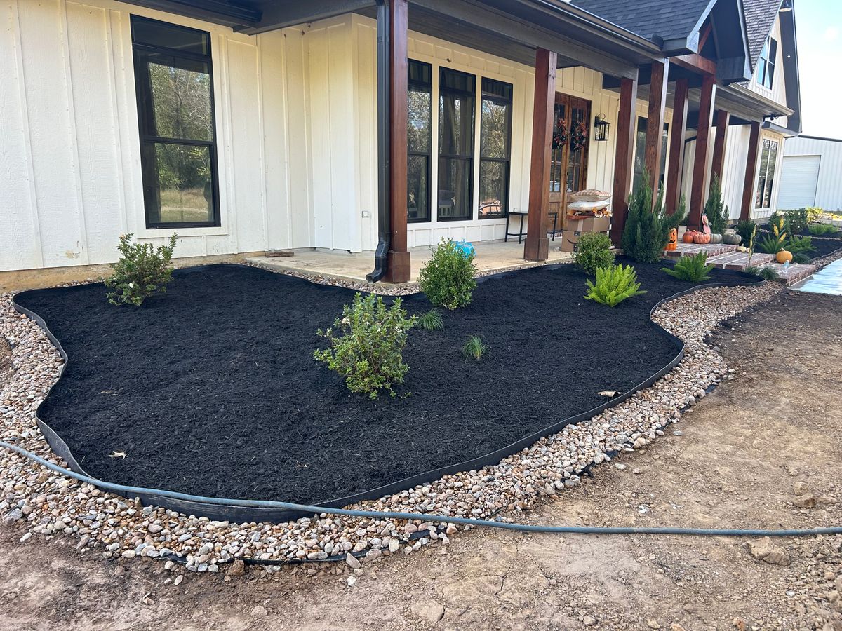 Lawn Maintenance for JR’s Construction and Fencing in Liberty, TX