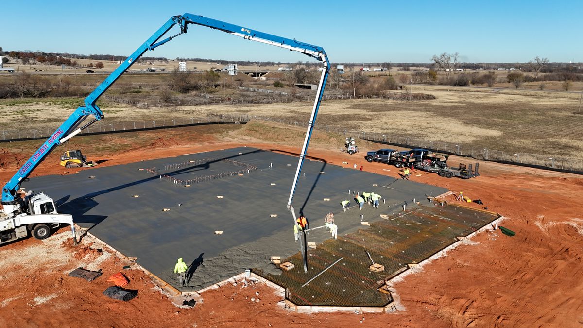 Structural Concrete for RM Concrete Construction,LLC. in Norman, , OK