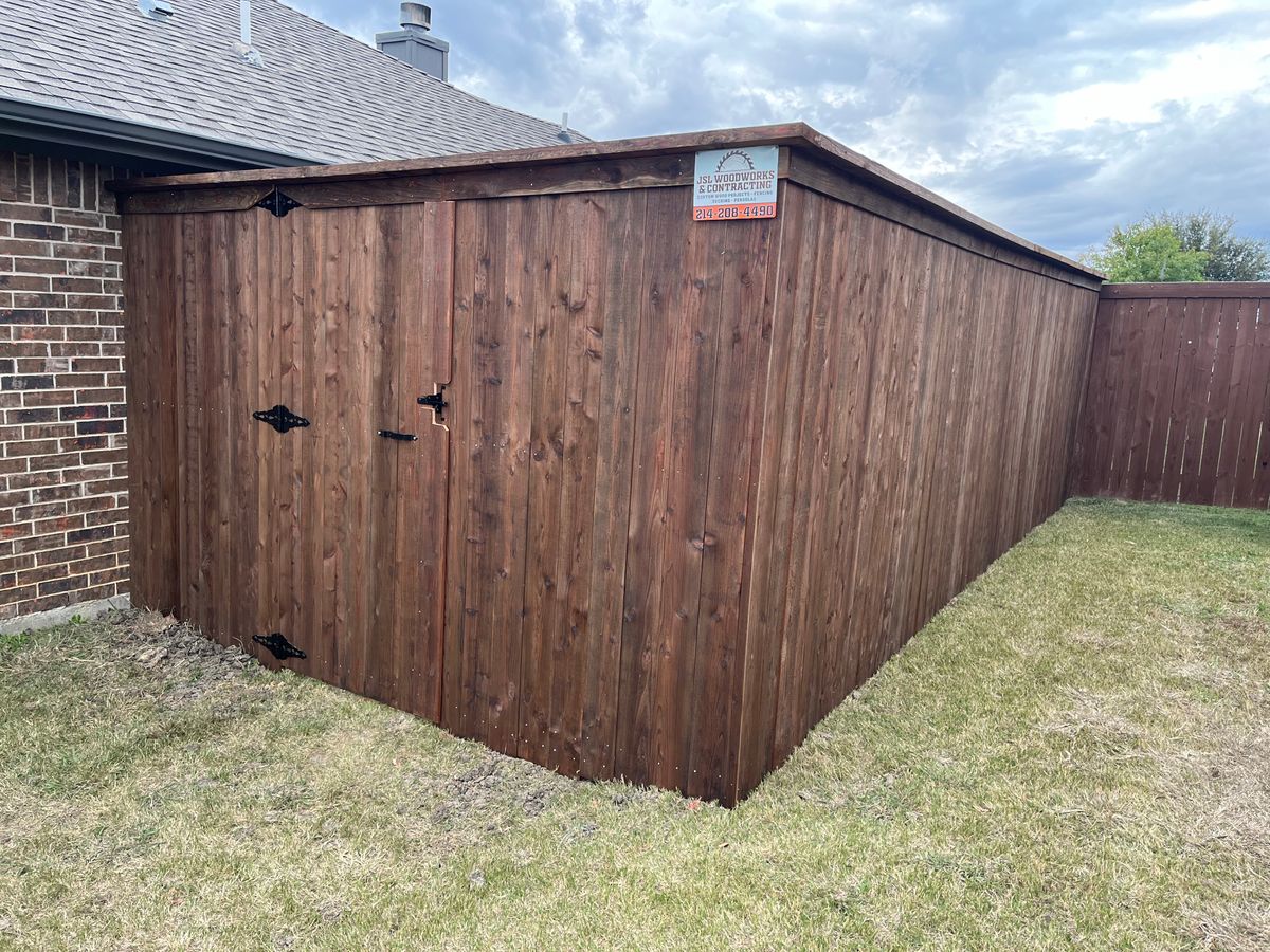 Custom Wood Projects for JSL Woodworks and Contracting in Midlothian, TX