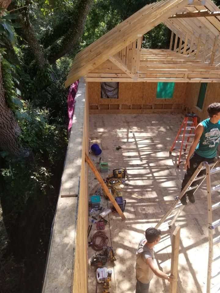 Framing for GVL Renovations in Greenville, SC