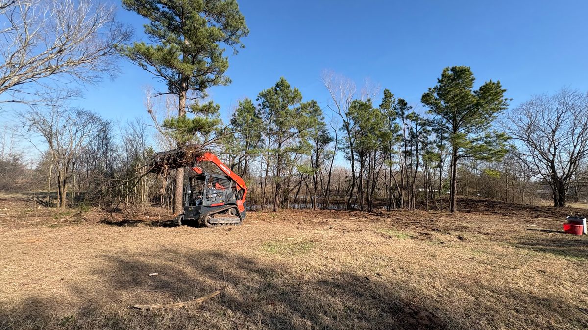 Skid Steer Work for Landers Ranch Services in Grimes County, TX