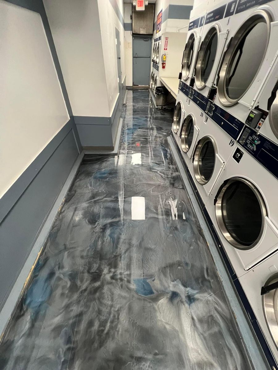 Epoxy Floor Coatings for Texas Curb N Borders in Houston, TX