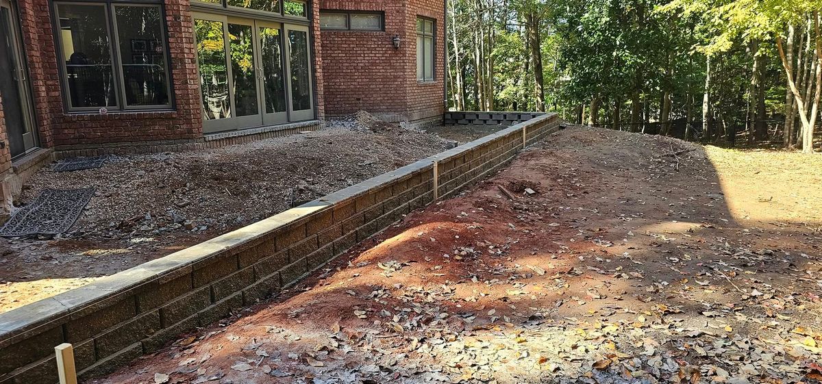 Retaining Wall Construction for Grand Design Outdoor Enhancements in Raleigh, NC