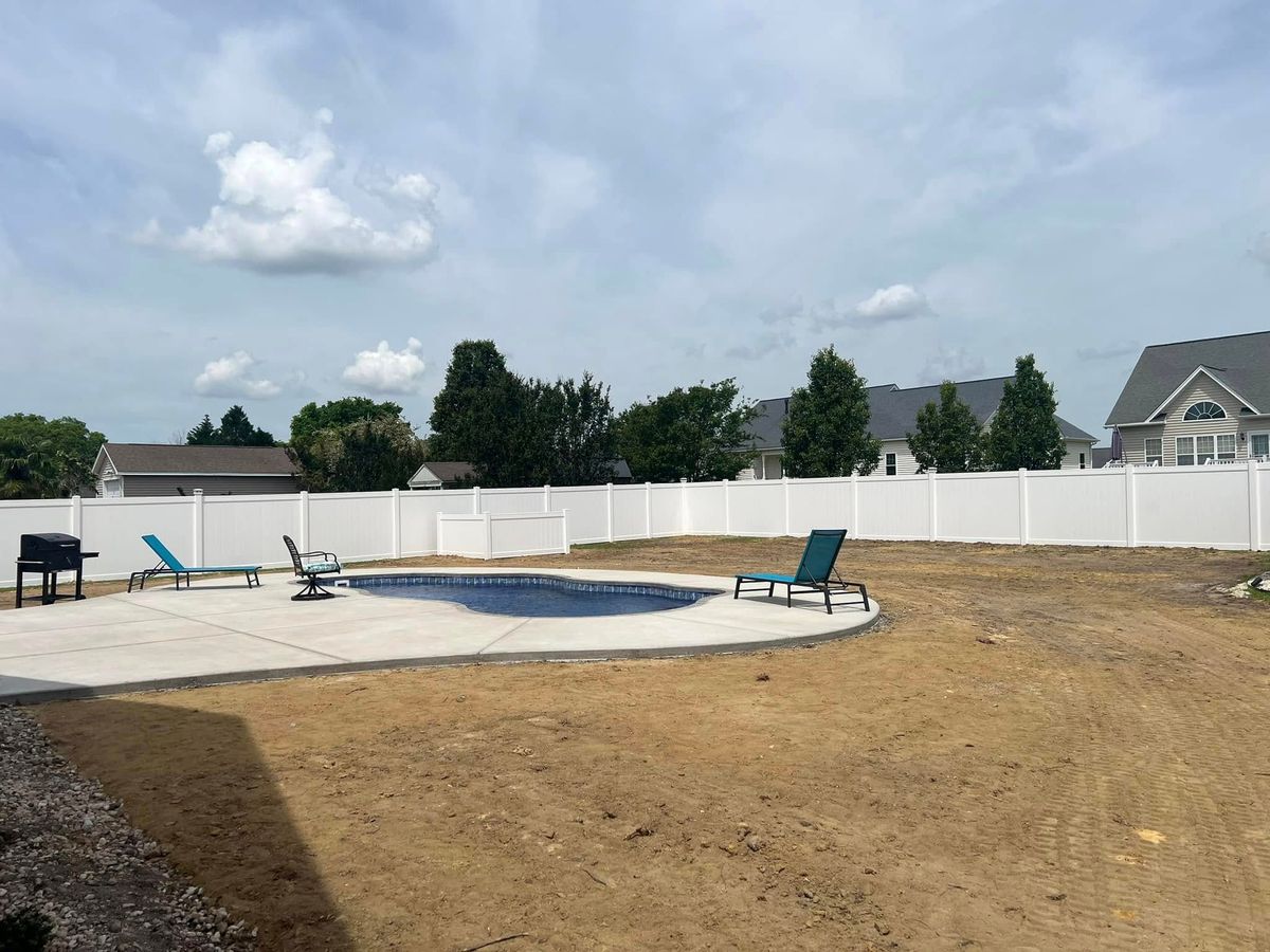 Fence Installation for TG Fencing LLC in Farmville, NC