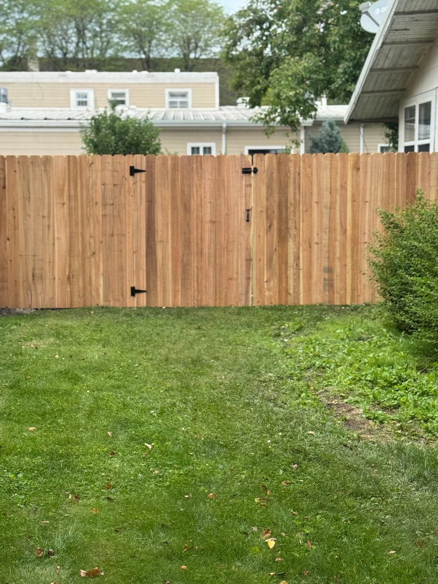 Fence Installation & Repairs for Risner Construction in De Motte, IN