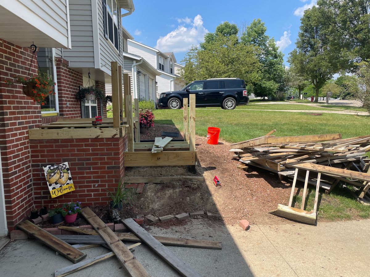 Demolition for Fixin’ Hixson’ in Medina, OH