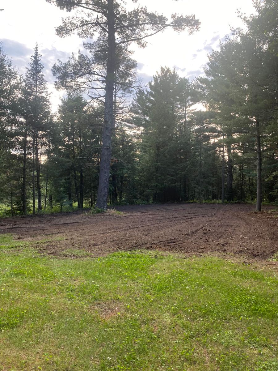 Landscape Grading for Brush Busters in Wausau, WI