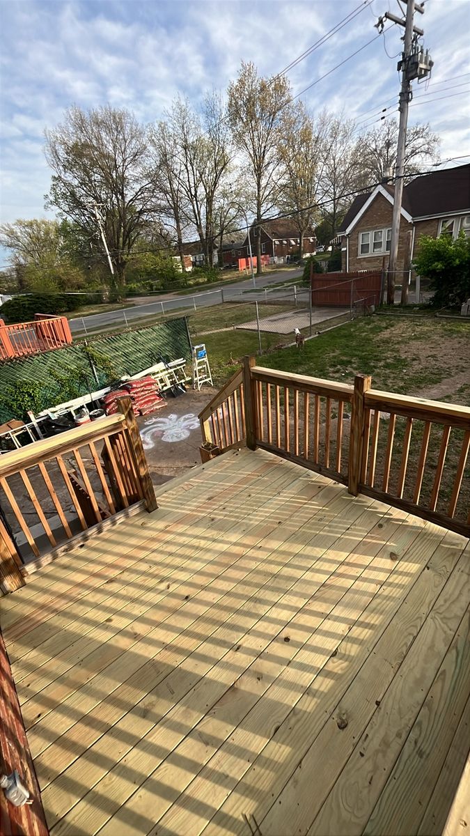Deck and Patio Construction for WHL Construction in Moscow Mills, MO