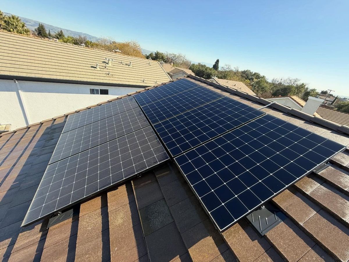 Solar Panel Cleaning for GGG Home Services in San Jose, CA