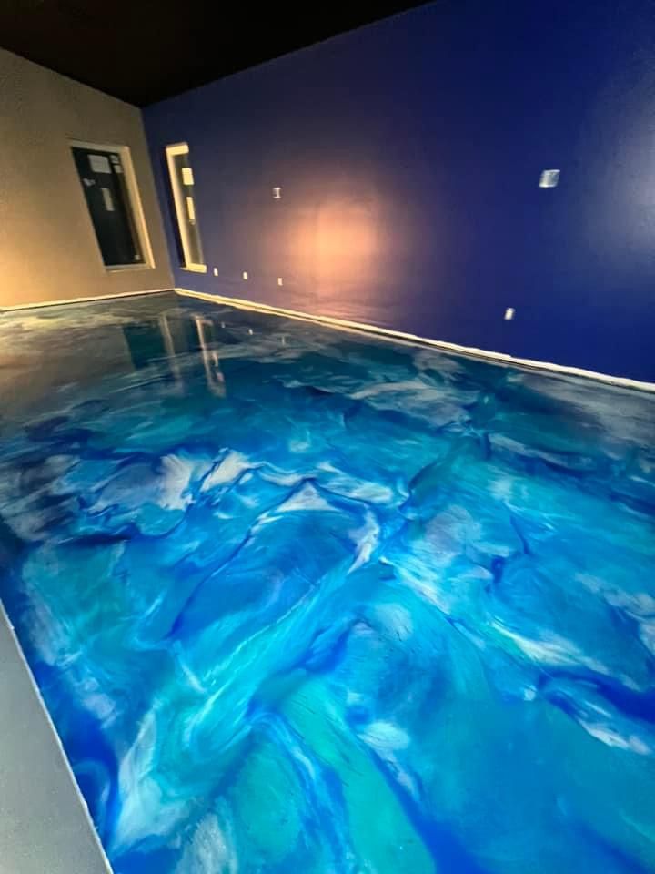 Epoxy Floor Coatings for Texas Curb N Borders in Houston, TX