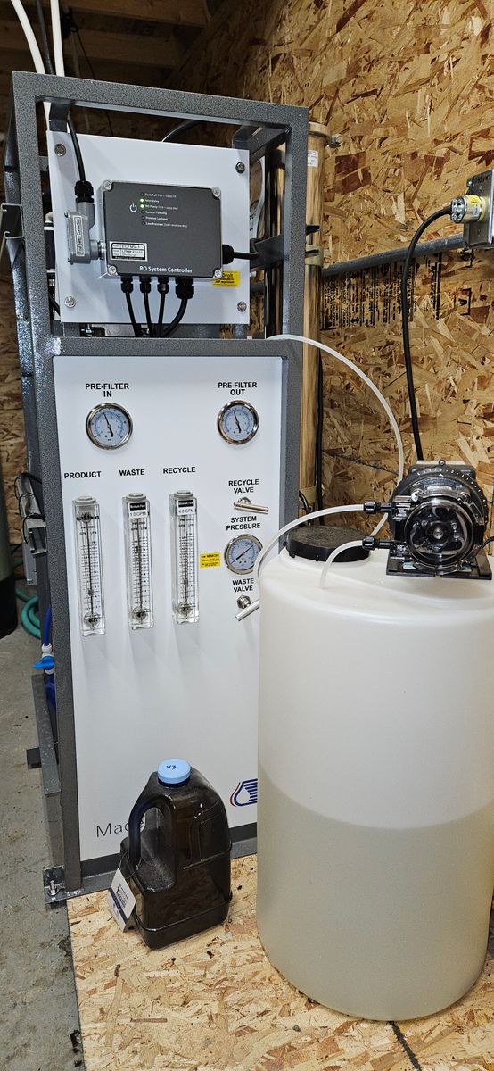 Reverse Osmosis System Installation for The Water Guy in Roundup, MT