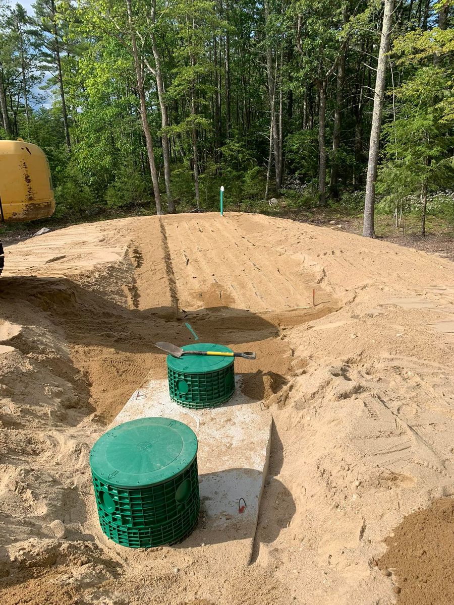 Underground Utility Excavation for M.J. Merrill & Sons Excavation in Manchester, NH