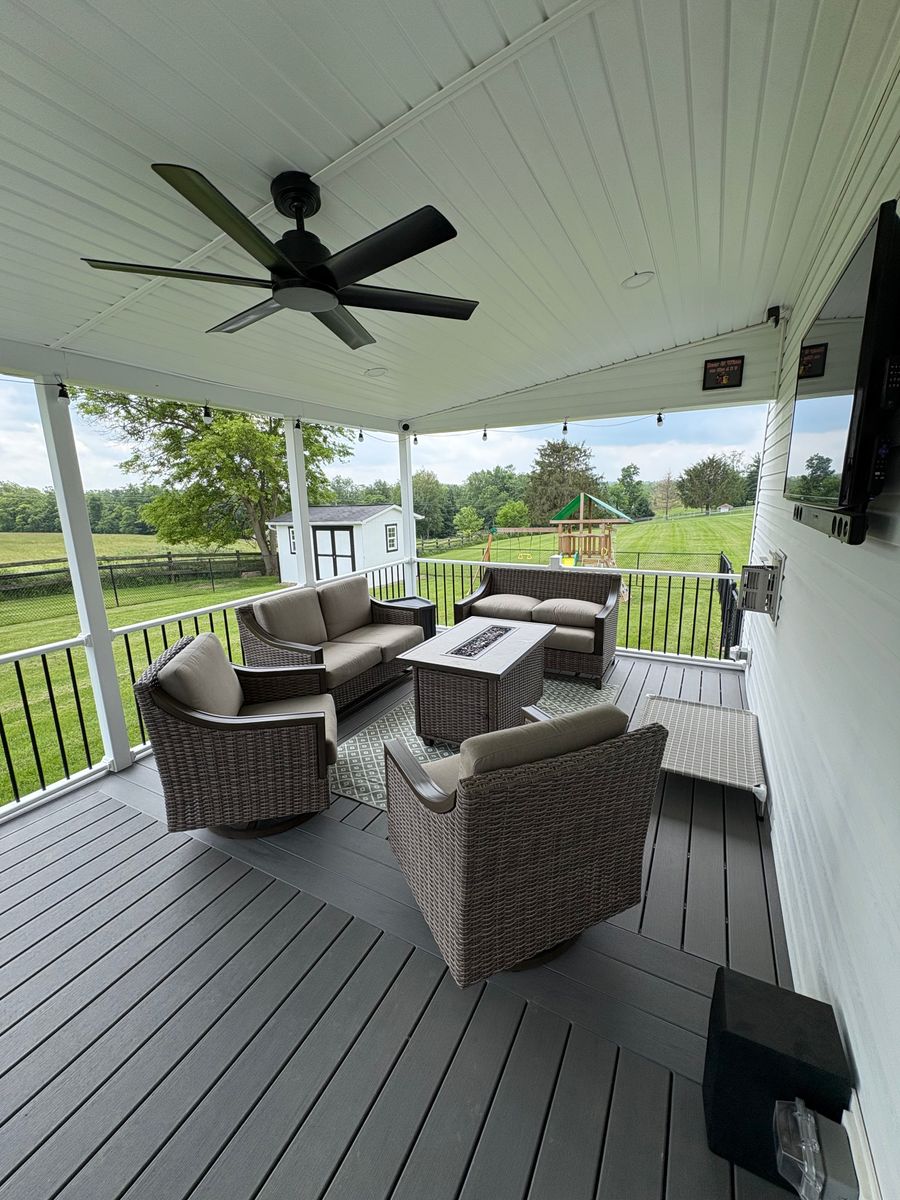 Deck & Patio Installation for DPD Construction in Cadiz Township, OH