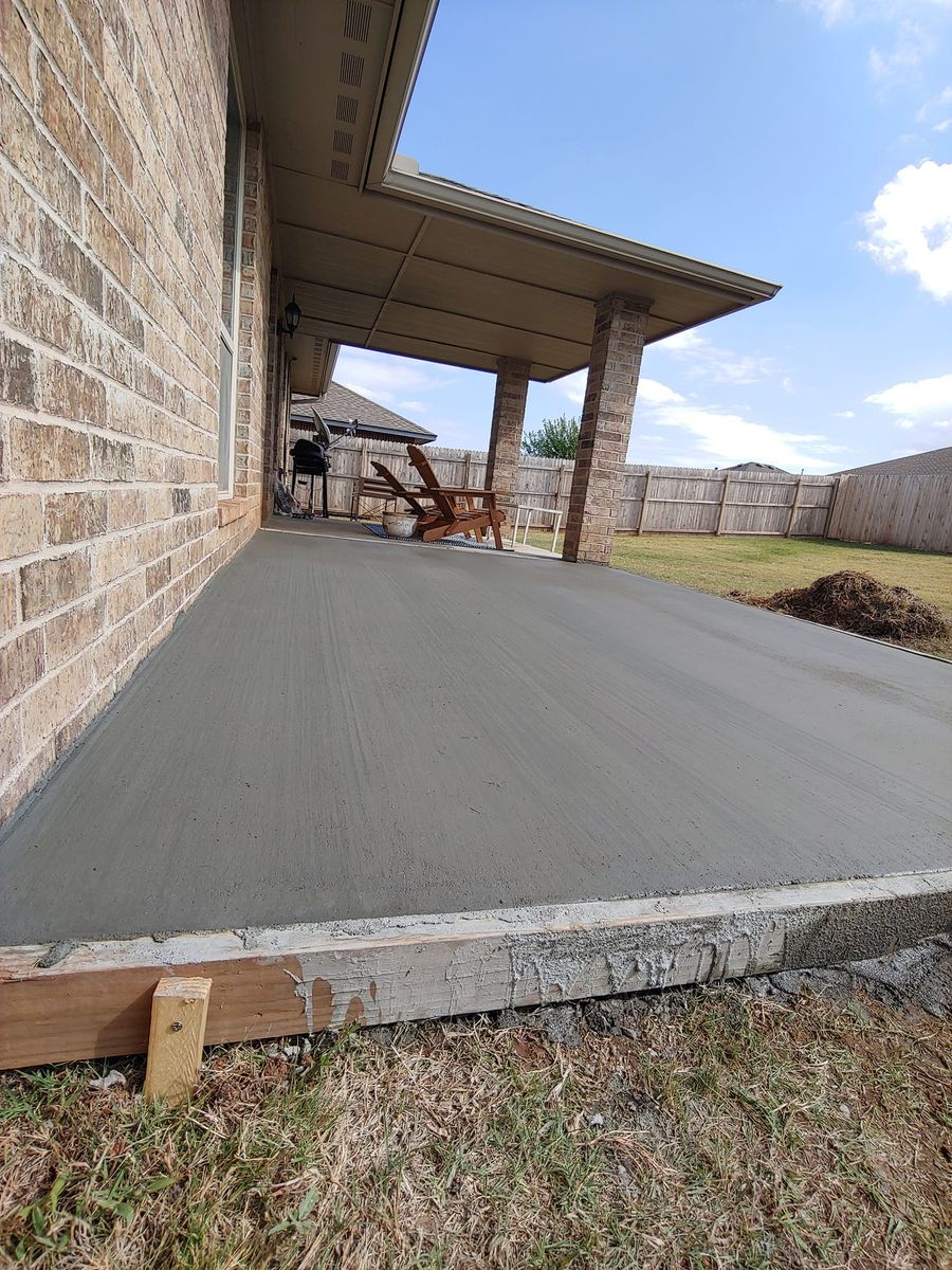 Concrete for Gb Concrete & Roofing in Spencer, OK