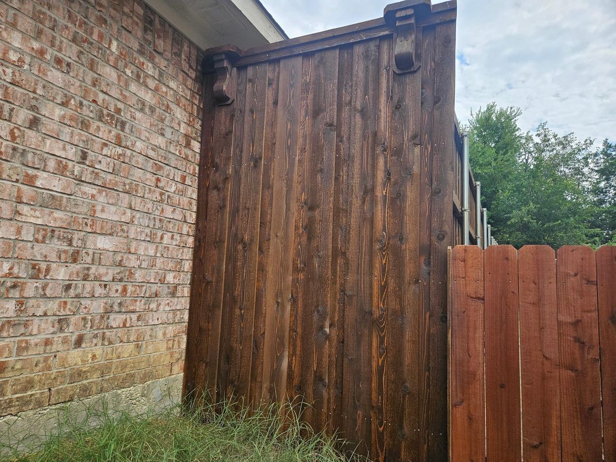Fence Restoration for Armor Fence Staining in Highland Village, TX