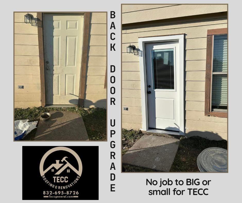 Additions for TECC Roofing & Renovations in Harris County, TX